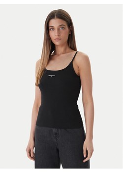 Tommy Jeans Top DW0DW22278 Czarny Slim Fit ze sklepu MODIVO w kategorii Bluzki damskie - zdjęcie 189004199