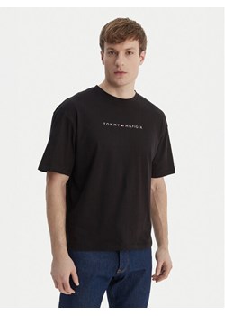Tommy Hilfiger T-Shirt UM0UM03643 Czarny Regular Fit ze sklepu MODIVO w kategorii T-shirty męskie - zdjęcie 189004207