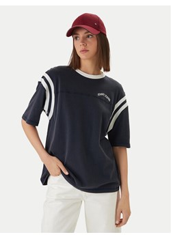 Tommy Jeans T-Shirt DW0DW22307 Granatowy Oversize ze sklepu MODIVO w kategorii Bluzki damskie - zdjęcie 189004218