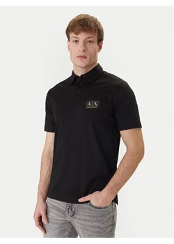 Armani Exchange Polo XM002232 AF10364 UC001 Czarny Regular Fit ze sklepu MODIVO w kategorii T-shirty męskie - zdjęcie 189004229