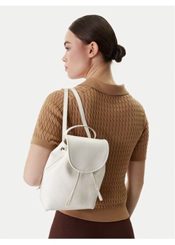 Calvin Klein Plecak Emblem Aop Mini Backpack LV04F3507G Biały ze sklepu MODIVO w kategorii Plecaki - zdjęcie 189004236