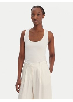 Marella Top Orata 2613941015 Écru Slim Fit ze sklepu MODIVO w kategorii Bluzki damskie - zdjęcie 189004269
