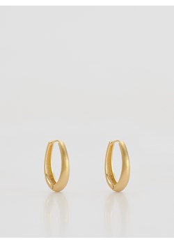Reserved - Owalne kolczyki - złoty ze sklepu Reserved w kategorii Kolczyki - zdjęcie 189005089