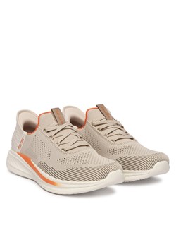 Sneakersy Skechers Slade 210810/SND Beżowy ze sklepu eobuwie.pl w kategorii Buty sportowe męskie - zdjęcie 189005138