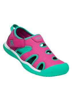 Keen Buty kąpielowe "Stingray" w kolorze różowo-zielonym ze sklepu Limango Polska w kategorii Sandały dziecięce - zdjęcie 189005155