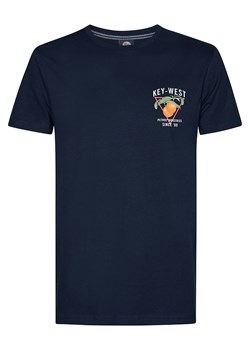 Petrol Industries Koszulka w kolorze granatowym ze sklepu Limango Polska w kategorii T-shirty męskie - zdjęcie 189005198