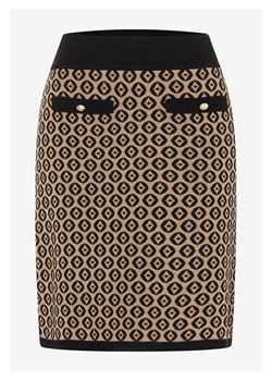 More &amp; More Spódnica w kolorze jasnobrązowo-czarnym ze sklepu Limango Polska w kategorii Spódnice - zdjęcie 189005229