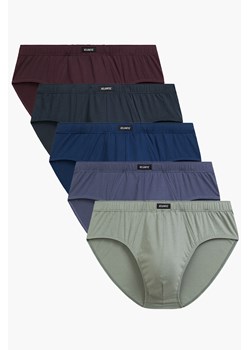 Atlantic 5SMP-003 slipy męskie 5-pack bawełniane granat/zielony/burgund/indygo/denim ze sklepu kontri.pl w kategorii Majtki męskie - zdjęcie 189005307
