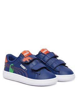 Sneakersy Puma Puma Smash 3.0 Dino V Inf 405637 02 Granatowy ze sklepu eobuwie.pl w kategorii Buty sportowe dziecięce - zdjęcie 189006345