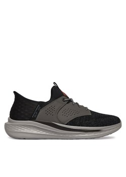 Skechers Sneakersy Slip-Ins Rf: Slade - Caster 210889/BKGY Czarny ze sklepu MODIVO w kategorii Buty sportowe męskie - zdjęcie 189006599