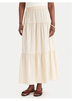 Marella Spódnica maxi Ciocca 2613101084 Écru Regular Fit ze sklepu MODIVO w kategorii Spódnice - zdjęcie 189006606