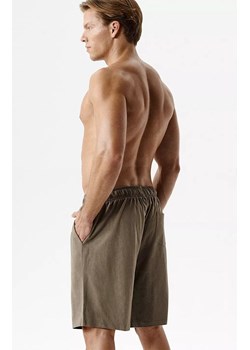 Atlantic szorty męskie do spania NMB-039-BEŻOWY CIEMNY, Kolor beżowy, Rozmiar S, ATLANTIC ze sklepu Primodo w kategorii Piżamy męskie - zdjęcie 189006855