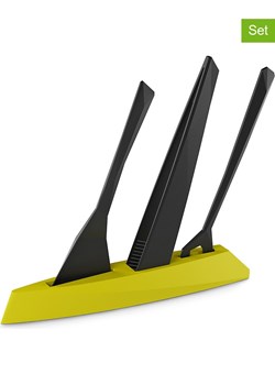 koziol 4-częściowy zestaw "Club" w kolorze zielono-czarnym ze sklepu Limango Polska w kategorii Akcesoria kuchenne - zdjęcie 189006925