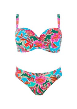 Dwuczęściowy strój kąpielowy Self S 730 V3BM1 Amazonia 1, Kolor turkusowy-wzór, Rozmiar 38C/M, Self ze sklepu Intymna w kategorii Stroje kąpielowe - zdjęcie 189007215
