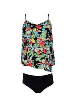 Dwuczęściowy strój kąpielowy tankini Self S 9081 MR2 Moreea 2, Kolor czarny-wzór, Rozmiar 44, Self ze sklepu Intymna w kategorii Stroje kąpielowe - zdjęcie 189007237