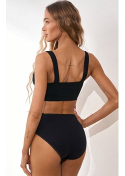 Figi damskie wysokie czarne Pure Promise Nr 23, Kolor czarny, Rozmiar S, Róża ze sklepu Intymna w kategorii Majtki damskie - zdjęcie 189007259