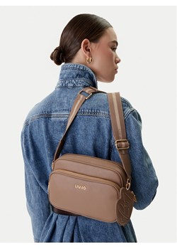 Torebka Liu Jo AA6176 E1012 Brązowy ze sklepu eobuwie.pl w kategorii Listonoszki - zdjęcie 189007355