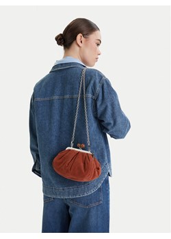 Torebka Weekend Max Mara 2615511014650 Brązowy ze sklepu eobuwie.pl w kategorii Kopertówki - zdjęcie 189007447