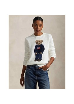 POLO RALPH LAUREN Lniany sweter | Regular Fit ze sklepu Gomez Fashion Store w kategorii Swetry damskie - zdjęcie 189008987