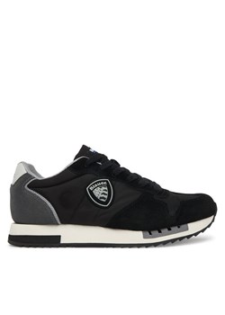 Blauer Sneakersy S6QUEENS05/MES Czarny ze sklepu MODIVO w kategorii Buty sportowe męskie - zdjęcie 189009145