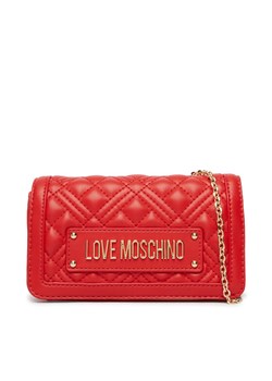 LOVE MOSCHINO Torebka JC5681PP1OLA0500 Czerwony ze sklepu MODIVO w kategorii Kopertówki - zdjęcie 189009195