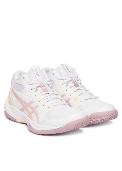 Asics Buty halowe Gel-Task Mt 4 1072A105 Biały ze sklepu MODIVO w kategorii Buty sportowe damskie - zdjęcie 189009315