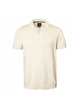 Dzianinowa Koszulka Polo - Pako Jeans - Ecru TSPJNSpoloRIOSec ze sklepu JegoSzafa.pl w kategorii T-shirty męskie - zdjęcie 189010249