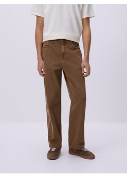 Reserved - Jeansy loose fit - brązowy ze sklepu Reserved w kategorii Jeansy męskie - zdjęcie 189010868