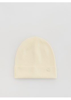 Reserved - Bawełniana czapka - złamana biel ze sklepu Reserved w kategorii Czapki dziecięce - zdjęcie 189010908