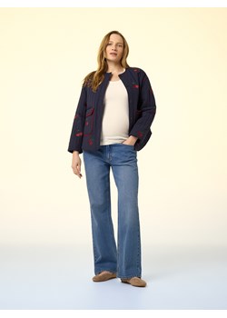 Reserved - Prążkowany top - złamana biel ze sklepu Reserved w kategorii Bluzki damskie - zdjęcie 189011095