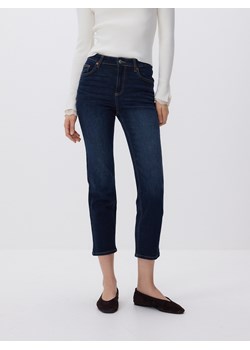 Reserved - Jeansy straight - granatowy ze sklepu Reserved w kategorii Jeansy damskie - zdjęcie 189011249
