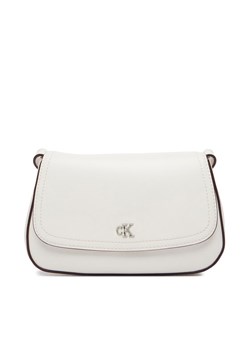 Torebka Calvin Klein Ck Flap Camera Bag LV04F3421G Biały ze sklepu eobuwie.pl w kategorii Listonoszki - zdjęcie 189012706