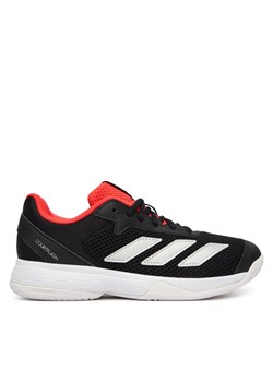 Buty do tenisa adidas Courtflash JR4451 Czarny ze sklepu eobuwie.pl w kategorii Buty sportowe dziecięce - zdjęcie 189012715