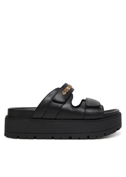 Klapki Guess FLJFAX ELE03 Czarny ze sklepu eobuwie.pl w kategorii Klapki damskie - zdjęcie 189012729