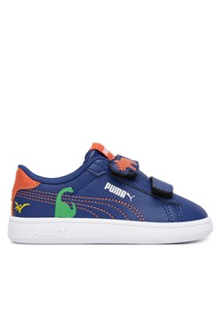 Sneakersy Puma Puma Smash 3.0 Dino V Inf 405637 02 Granatowy ze sklepu eobuwie.pl w kategorii Buty sportowe dziecięce - zdjęcie 189012785
