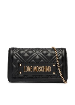Torebka LOVE MOSCHINO JC5681PP1OLA0000 Czarny ze sklepu eobuwie.pl w kategorii Kopertówki - zdjęcie 189012899