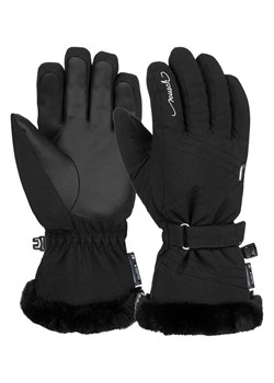 Reusch Rękawiczki funkcyjne "Stella" w kolorze czarnym ze sklepu Limango Polska w kategorii Rękawiczki dziecięce - zdjęcie 189015735