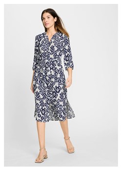 Olsen Sukienka w kolorze biało-granatowym ze sklepu Limango Polska w kategorii Sukienki - zdjęcie 189016076