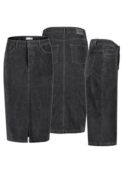 Eight2Nine Spódnica sztruksowa w kolorze antracytowym ze sklepu Limango Polska w kategorii Spódnice - zdjęcie 189017179