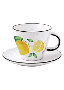 Easy Life Filiżanka "Amalfi" w kolorze biało-żółtym - 250 ml ze sklepu Limango Polska w kategorii Naczynia - zdjęcie 189018387