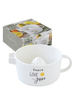 Easy Life Wyciskarka w kolorze biało-czarnym do cytrusów - wys. 6,5 x Ø 17 cm ze sklepu Limango Polska w kategorii Akcesoria kuchenne - zdjęcie 189018398