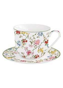 Easy Life Filiżanka jumbo "Garden Dreams" w kolorze białym ze wzorem - 370 ml ze sklepu Limango Polska w kategorii Dzbanki i zaparzacze - zdjęcie 189018475