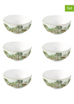 Easy Life Miski (6 szt.) "Ceylon" w kolorze beżowo-zielonym - Ø 12 cm ze sklepu Limango Polska w kategorii Naczynia - zdjęcie 189018486