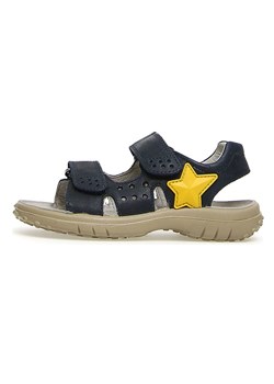 Naturino Skórzane sandały "5675" w kolorze granatowym ze sklepu Limango Polska w kategorii Sandały dziecięce - zdjęcie 189019419