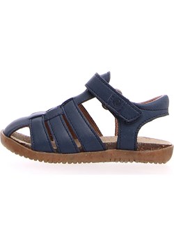 Naturino Skórzane sandały w kolorze granatowym ze sklepu Limango Polska w kategorii Sandały dziecięce - zdjęcie 189019517
