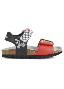 Geox Sandały "Chalki" w kolorze czerwono-czarnym ze sklepu Limango Polska w kategorii Sandały dziecięce - zdjęcie 189020186