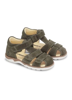 Bundgaard Skórzane półsandały "Sofus" w kolorze khaki ze sklepu Limango Polska w kategorii Sandały dziecięce - zdjęcie 189020299