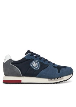Blauer Sneakersy S6QUEENS05/MES Granatowy ze sklepu MODIVO w kategorii Buty sportowe męskie - zdjęcie 189020959