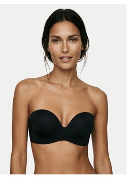 Wonderbra Biustonosz bardotka WB00032D Czarny ze sklepu MODIVO w kategorii Biustonosze - zdjęcie 189021059