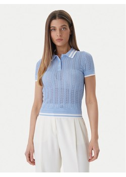 Guess Sweter W6GR25 Z0672 Niebieski Regular Fit ze sklepu MODIVO w kategorii Swetry damskie - zdjęcie 189021127